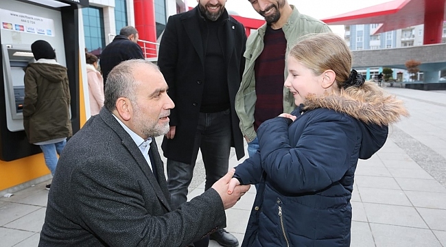 Başkan Sandıkçı Esnaf Ziyaretinde