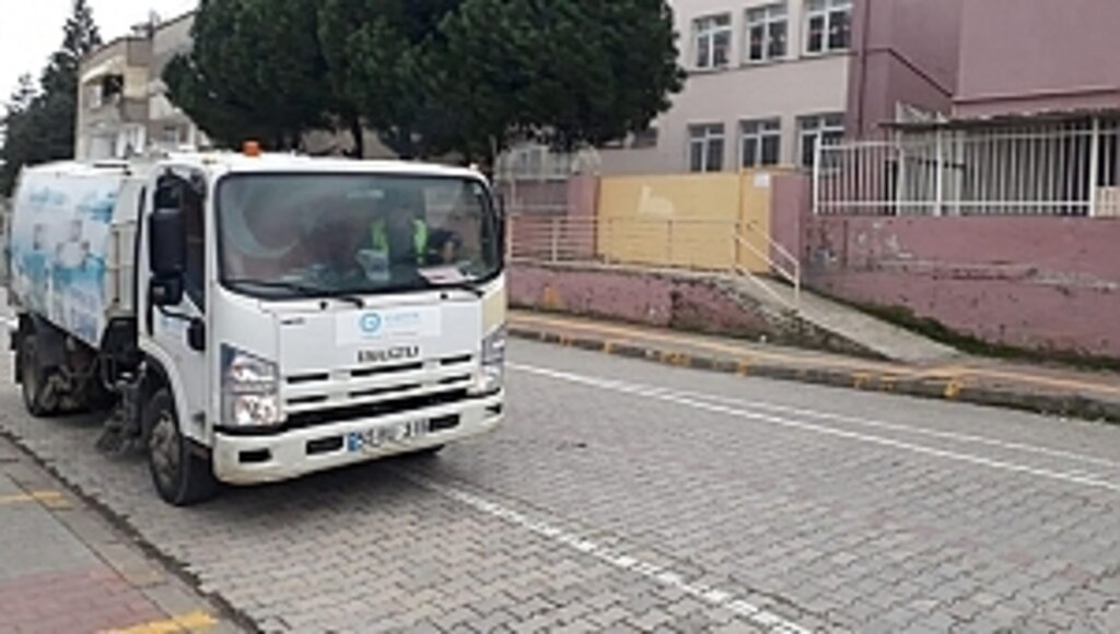 Canik Belediyesi'nden Okullarda Temizlik…