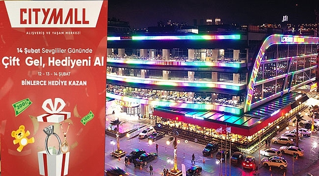 CıtyMall AVM 14 Şubata Damgasını Vuracak