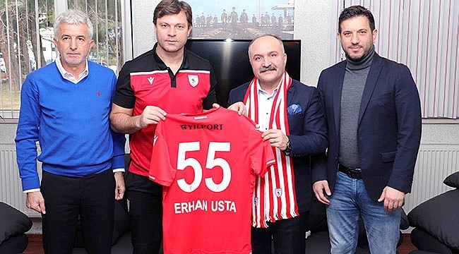 Erhan Usta'dan Ertuğrul Sağlam'a Ziyaret 