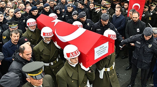 Şehidimiz Tayfun Pekel, Dualarla Son Yolculuğuna Uğurlandı