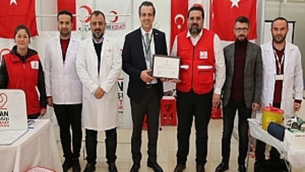 Türk Kızılay'ından TÜYAPA Teşekkür Belgesi