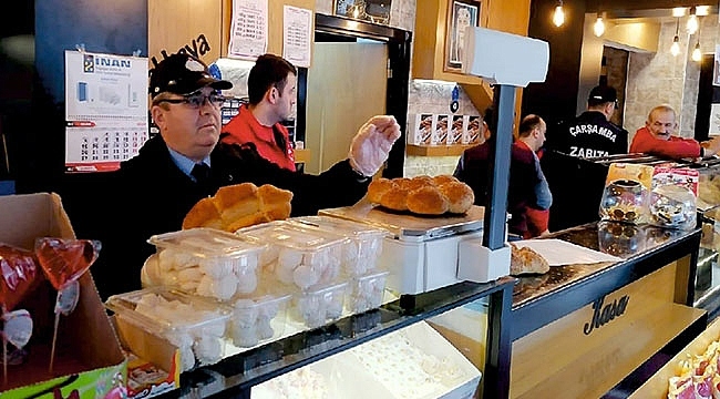 Zabıtadan Simit ve Ekmek Fırınları Denetim 