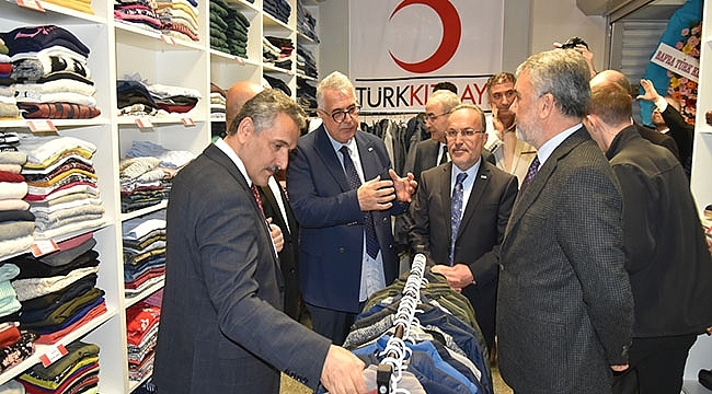 36. Kızılay Öğrenci Butik Mağazası Samsun OMÜ'de Açıldı