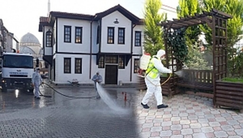 İlçemizde Koronavirüs'e Karşı 7/24 Saat Çalışıyoruz