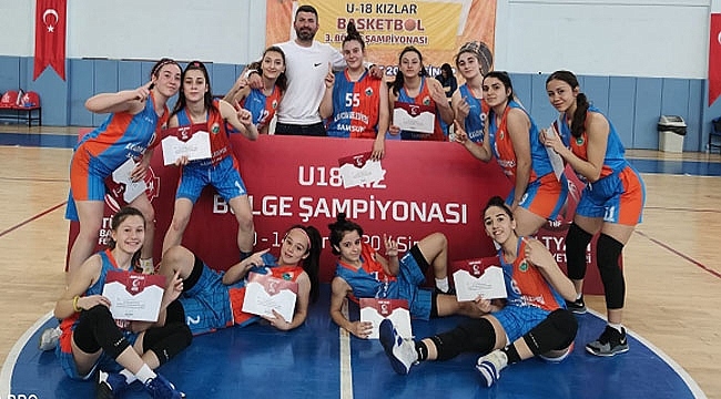 İlkadım'lı Kız Basketbolcular Anadolu Şampiyonasında