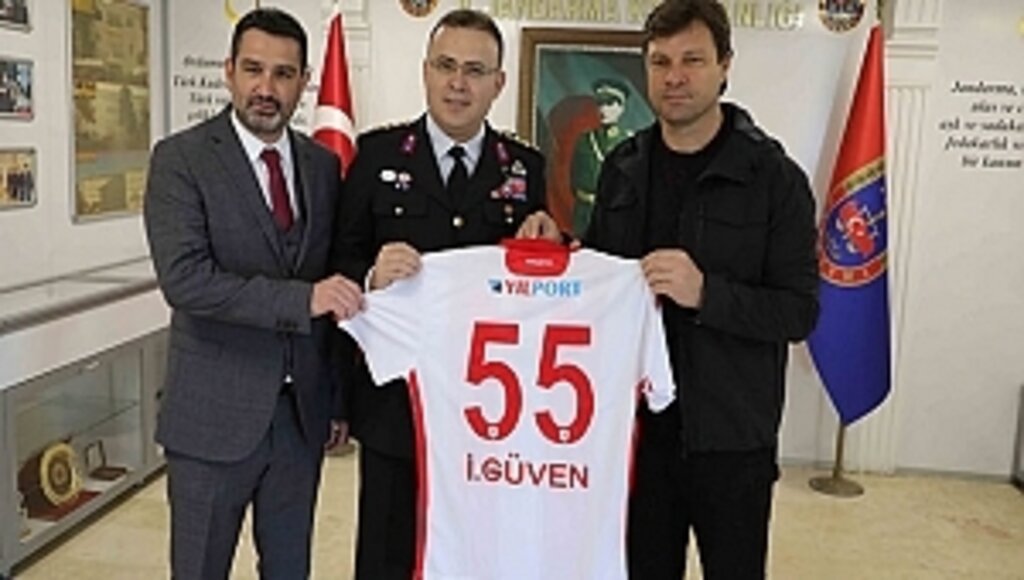 Teknik Direktör Sağlam'dan İl Jandarmaya Ziyaret