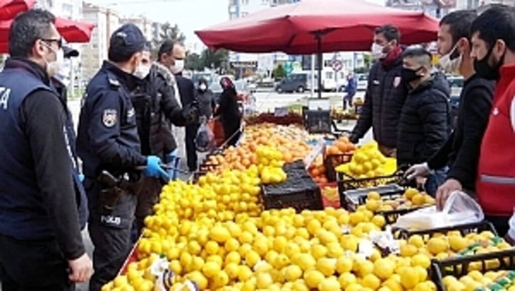 Atakum Zabıtasından Pazarlara Sıkı Denetim