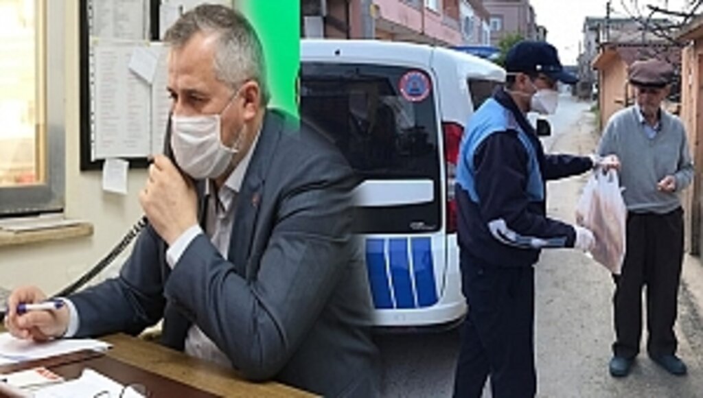 Başkan Telefona Baktı, Zabıta Ekmek Dağıttı! 