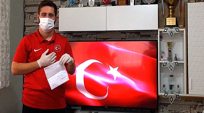 Milli Sporcu Ali Topaloğlu'ndan Mesaj Var