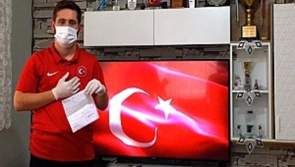 Milli Sporcu Ali Topaloğlu'ndan Mesaj Var