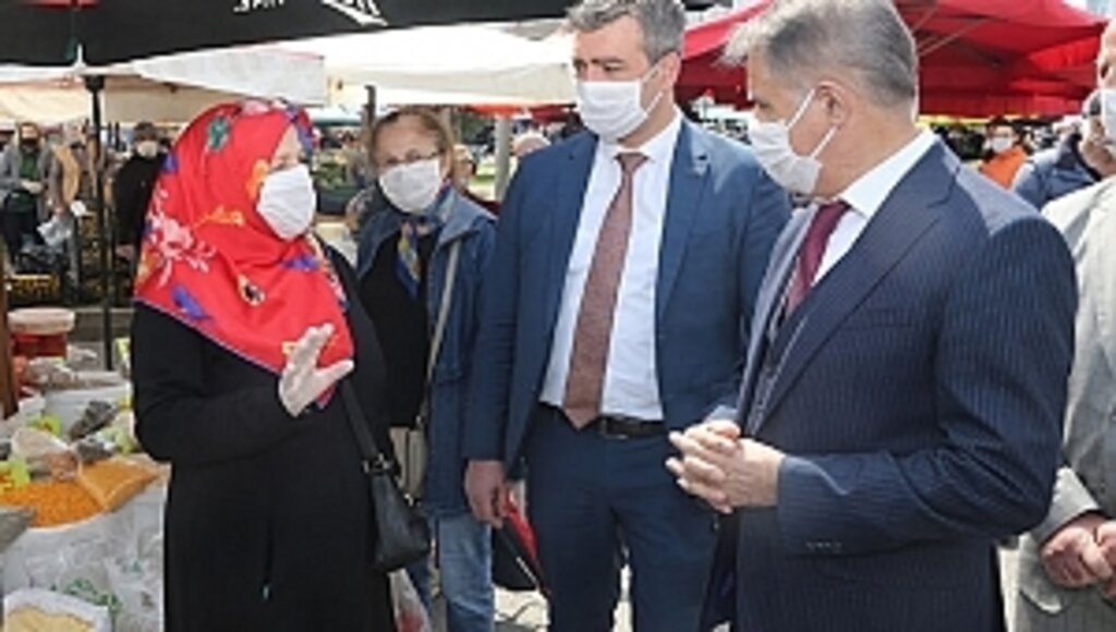 Pazar Yerlerine Gelenler Mutlaka Önlem Almalı