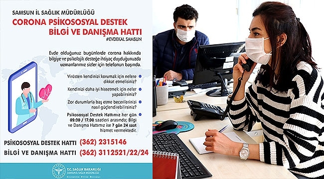 Samsun Halkının Sorunlarına Karşı Danışma Hattını Kurduk