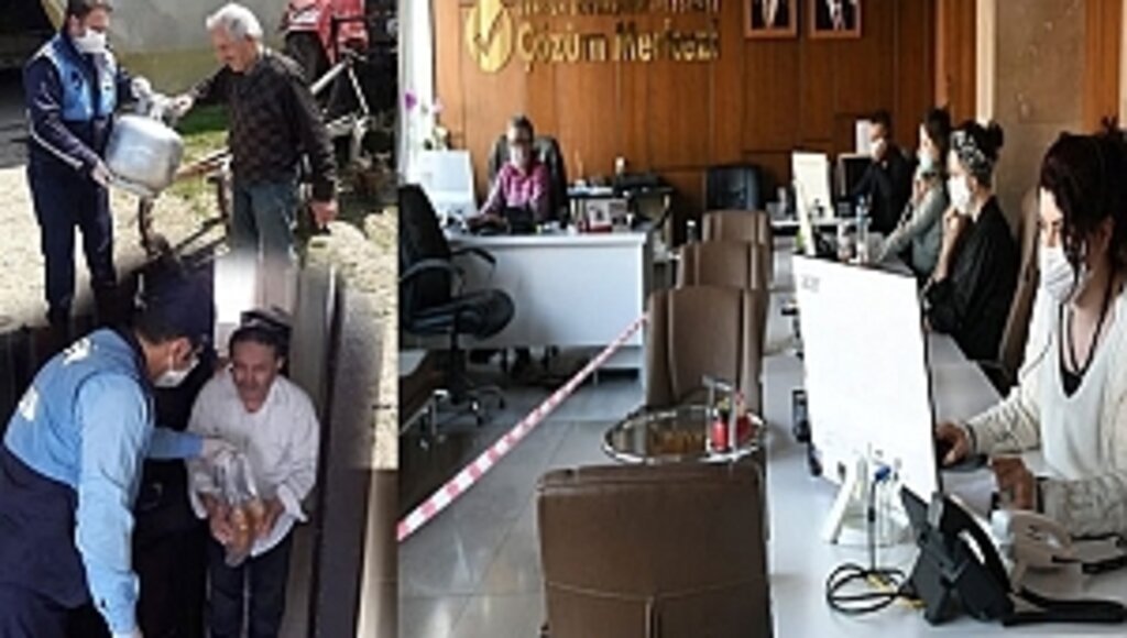 Samsun Büyükşehir Belediyesi Ekipleri Yasağı Hissettirmedi