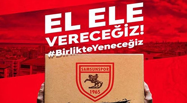 Samsunspor'dan Anlamlı Destek