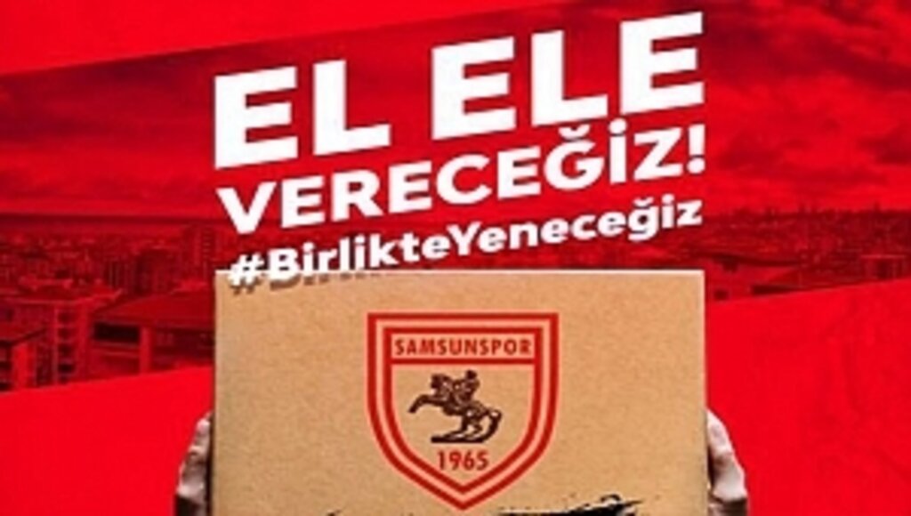 Samsunspor'dan Anlamlı Destek