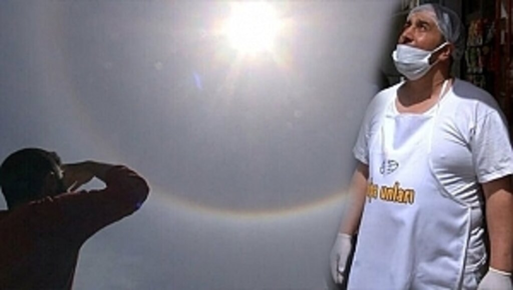 Tokat'ta Enteresan Doğa Olayı!