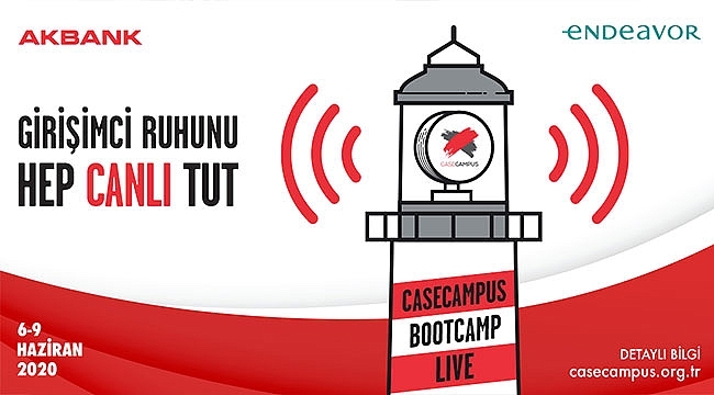 CaseCampus Bootcamp Live, Genç Girişimci Adaylarını Bekliyor…