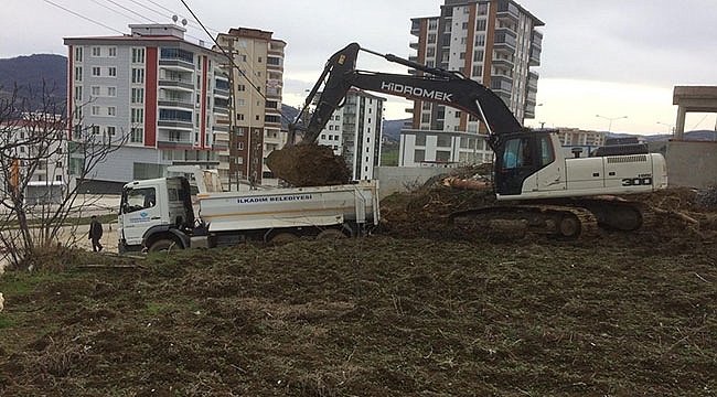 İlkadım'da Yeni Yol Çalışmaları…