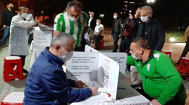 "İyilik Kanımızda Var" Sloganıyla Çarşamba Kan Bağışladı 