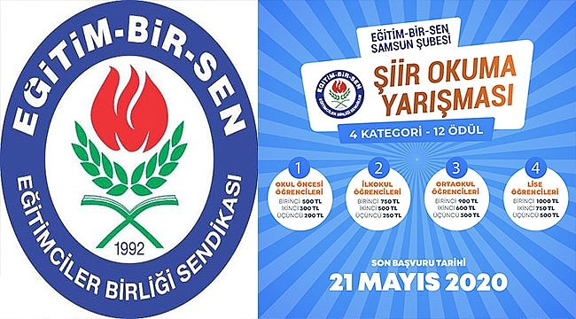 Samsun Eğitim Bir Senden Şiir Okuma yarışması!