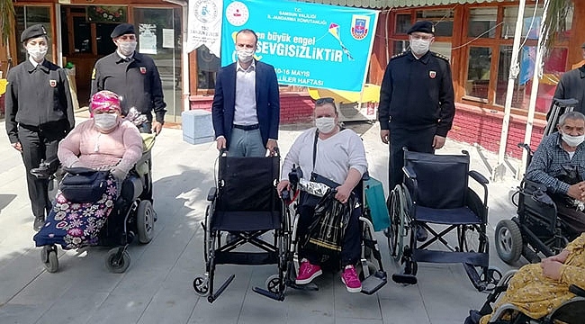 Samsun İl Jandarma Komutanlığı Engellileri Unutmadı!