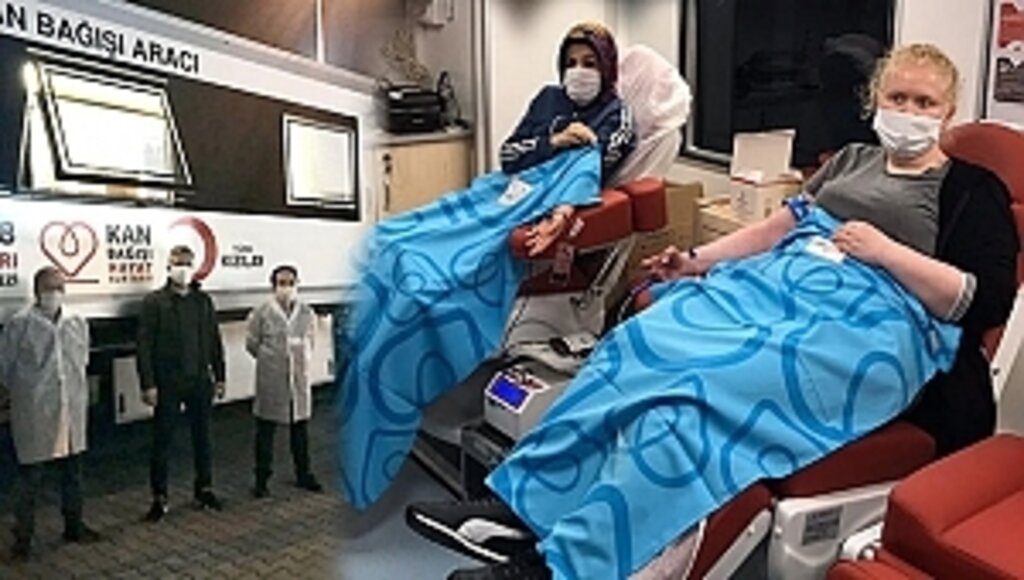 TOKİ'den Türk Kızılay'ına Kan Bağışı 
