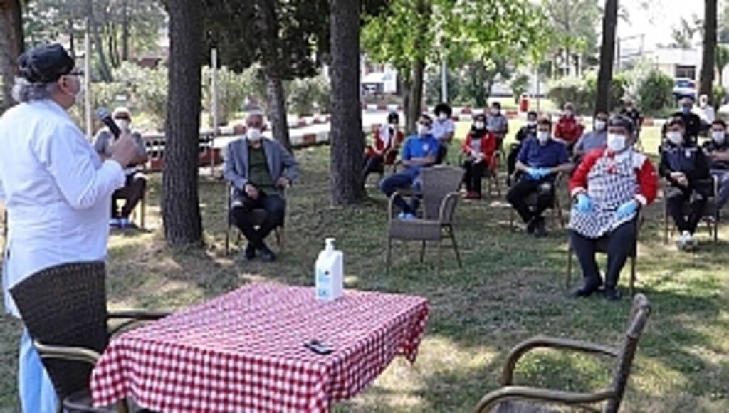 Yılport Samsunspor'a Kovid-19 Bilgilendirmesi Yapıldı