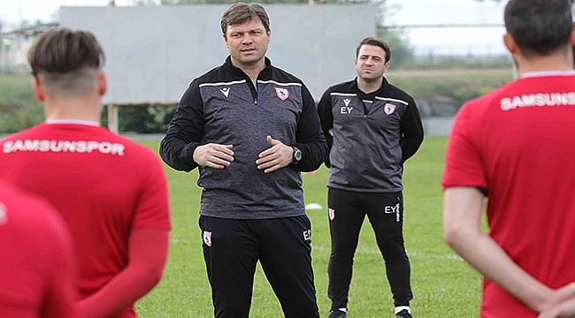 Yılport Samsunspor Sahaya İndi