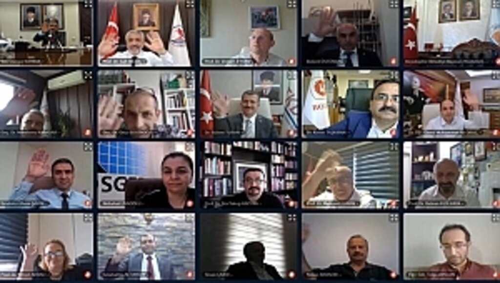 8. Üniversite Danışma Kurulu Online Toplandı