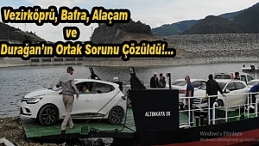Artık feribotları var! 