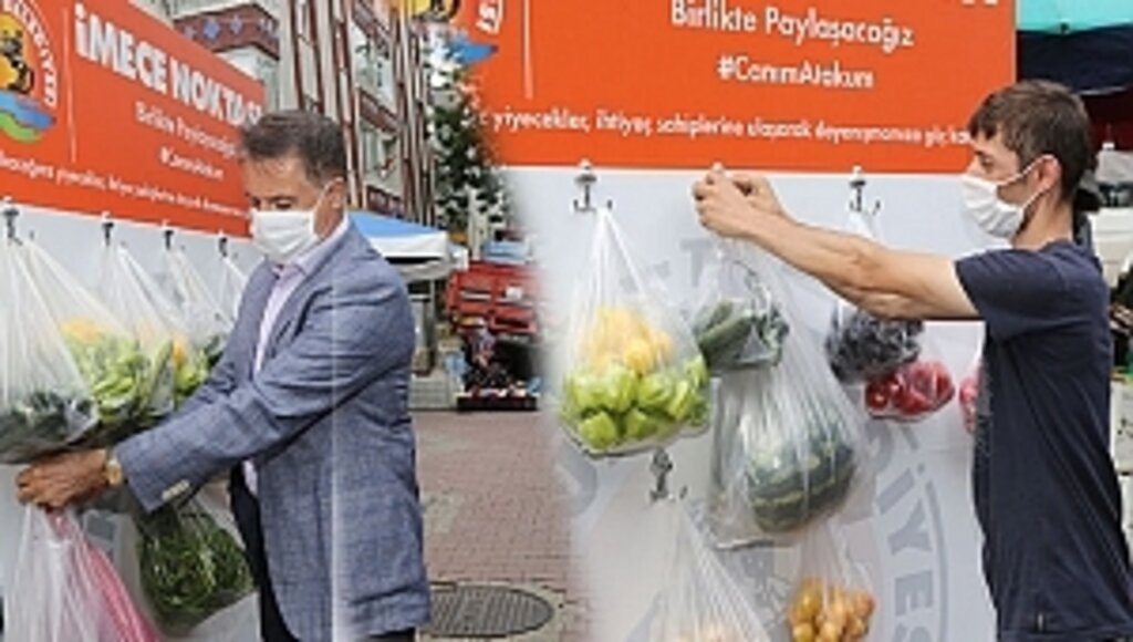 Atakum Belediyesi'nden İhtiyaç Sahipleri İçin 'İmece Noktası'