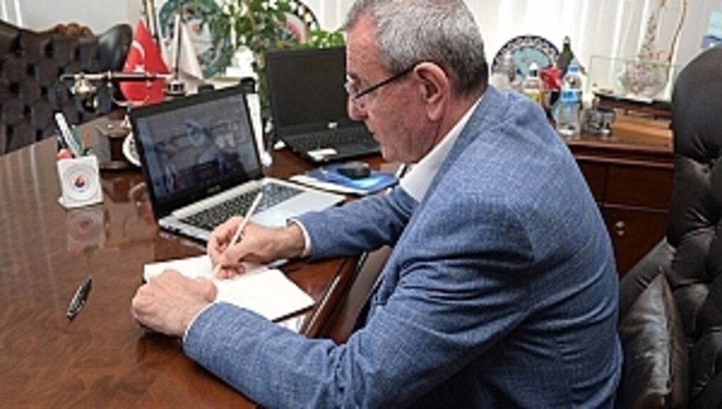 Bakan Pakdemir İle Video Konferansla Görüştü