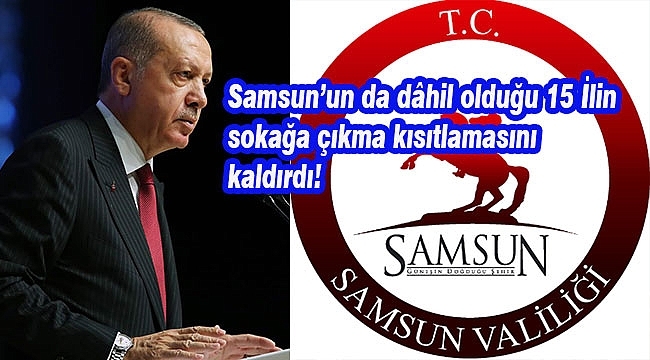 Cumhurbaşkanı Erdoğan'dan Sokağa Çıkma Açıklaması!...