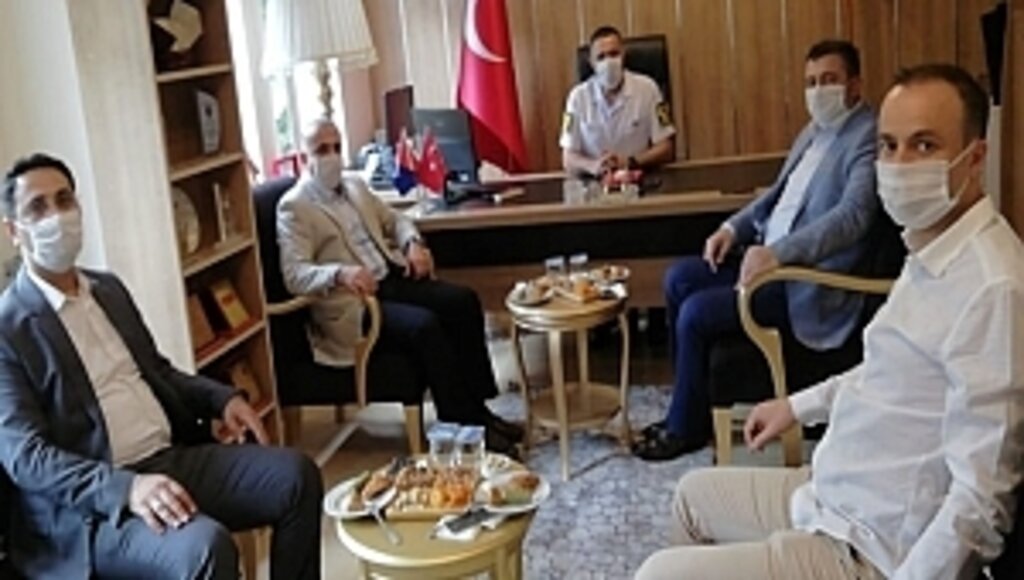 Mülki ve Adli Makamlardan Salıpazarı Jandarmaya Ziyaret