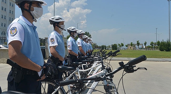 Samsun'da Bisikletli Polis Timleri Faaliyete Geçti