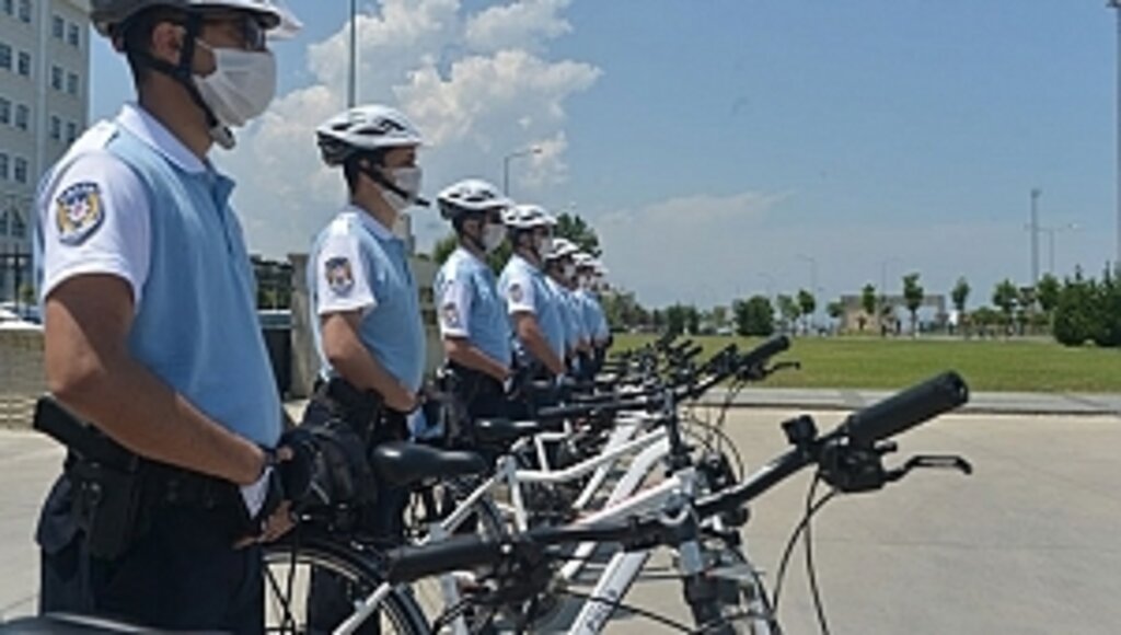 Samsun'da Bisikletli Polis Timleri Faaliyete Geçti