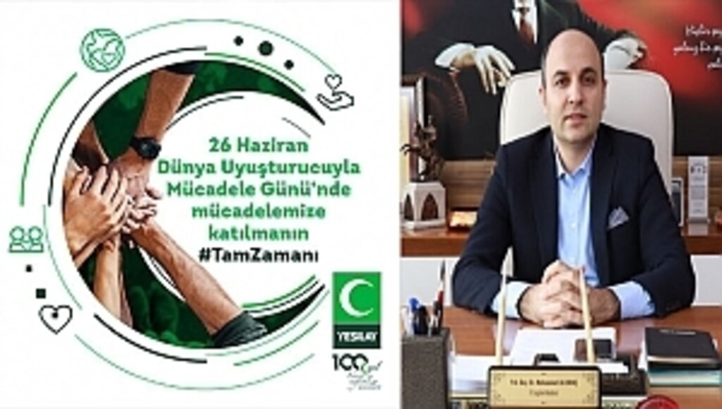 Samsun Yeşilay'dan Uyuşturucu İle Topyekûn Mücadele Çağrısı
