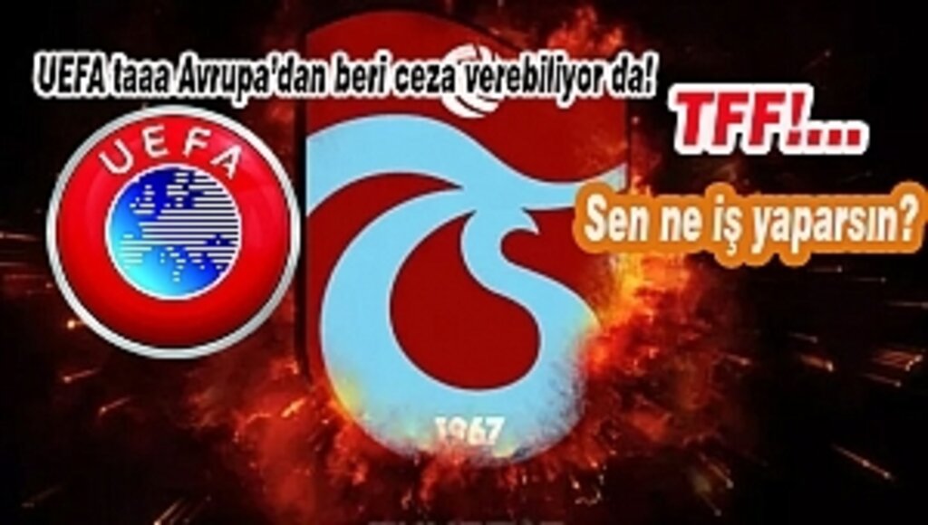 UEFA'dan Trabzonspor'a Men Cezası!...