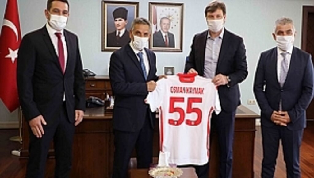 Yılport Samsunspor'dan Osman Kaymak'a Ziyaret