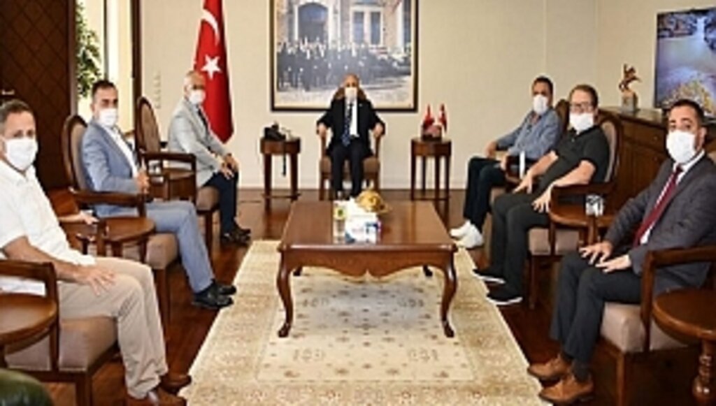 19 Mayıs Gazeteciler Cemiyeti'nden Vali Zülkif Dağlı'ya Ziyaret