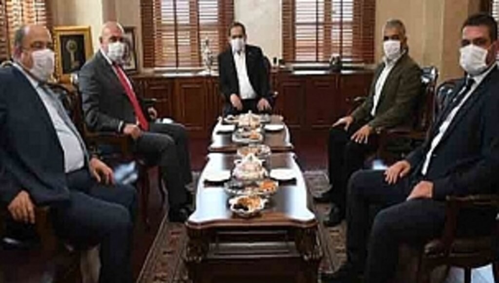 Başkan Yıldırım Mustafa Demir'i Ziyaret Etti