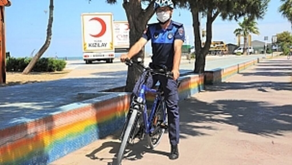 'Bisikletli Zabıta' 7/24 Devriyede