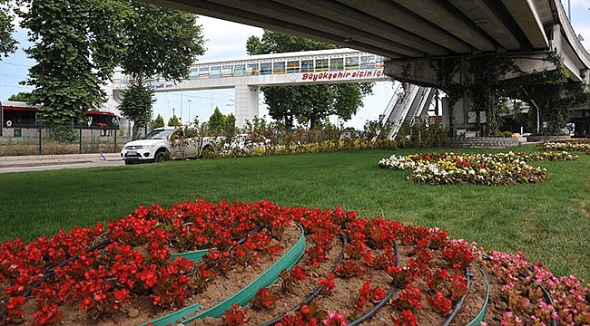 Büyükşehir Doğupark'a Örnek Peyzaj