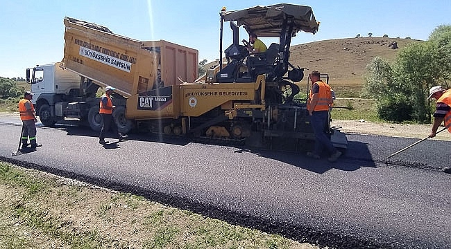 Büyükşehir Yol Ekipleri Gece-Gündüz Çalışıyor