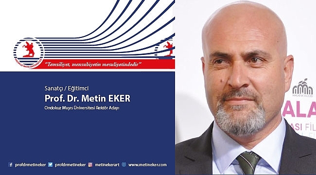 Eker, Rektörlüğe Adaylığını Açıkladı 