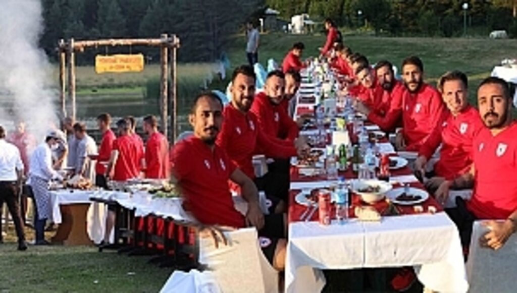 Samsunspor'dan Barbekü Partisi