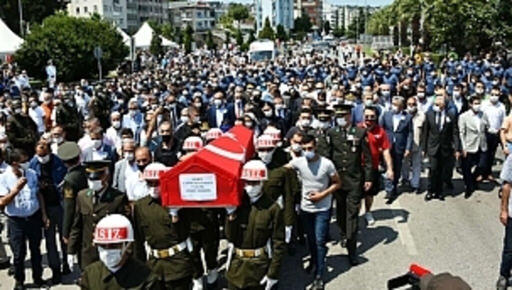 Şehidimiz Er Caner Mayendağı Son Yolculuğuna Uğurlandı