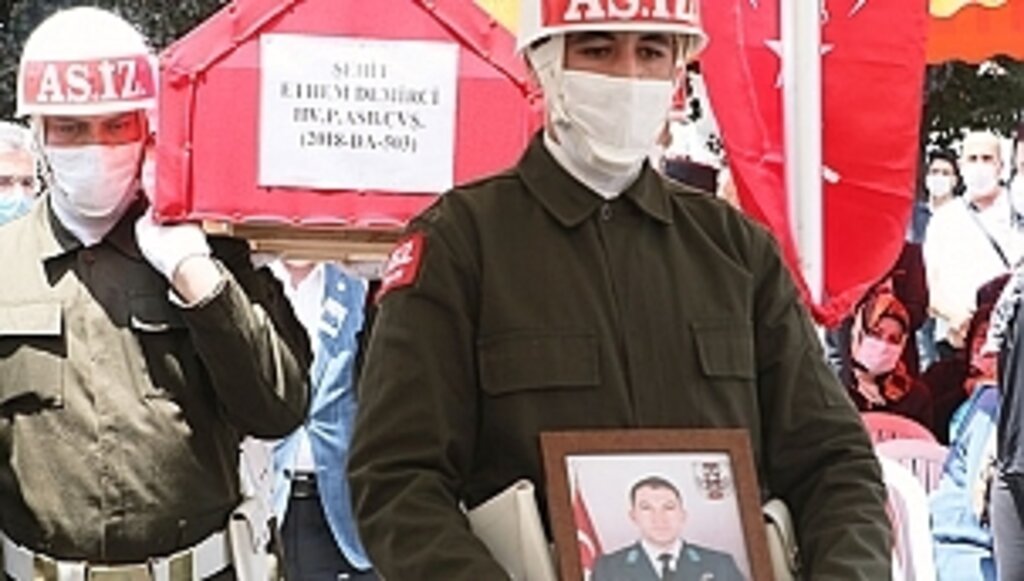 Şehidimiz Ethem Demirci Havza İlçesinde Son Yolculuğuna Uğurlandı