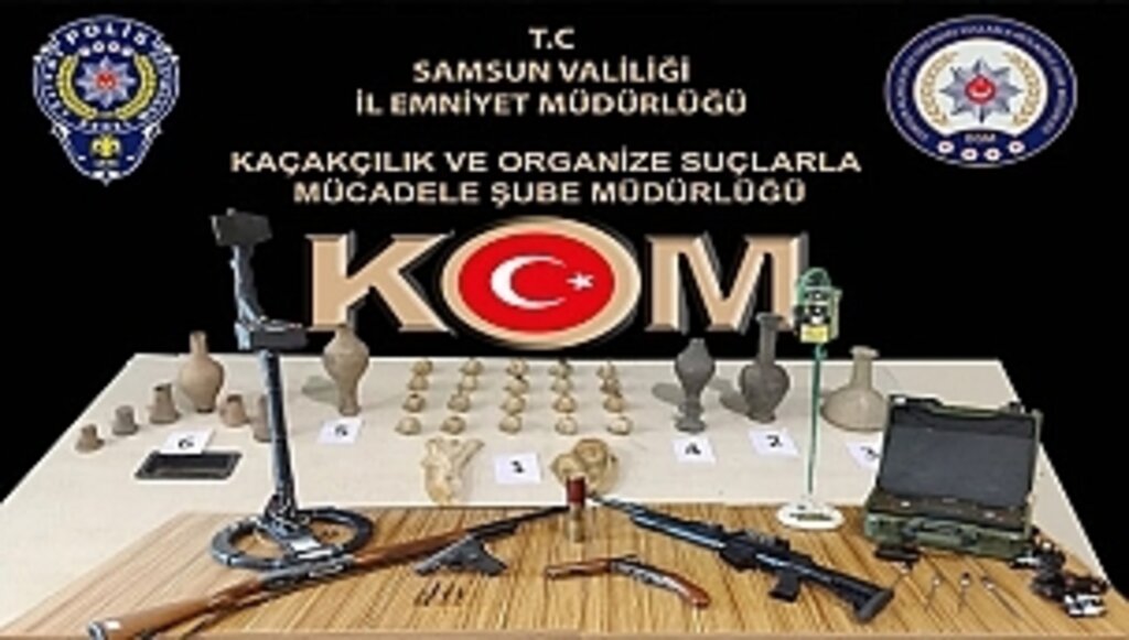 Tarihi Eser Kaçakçılarına Gözaltı